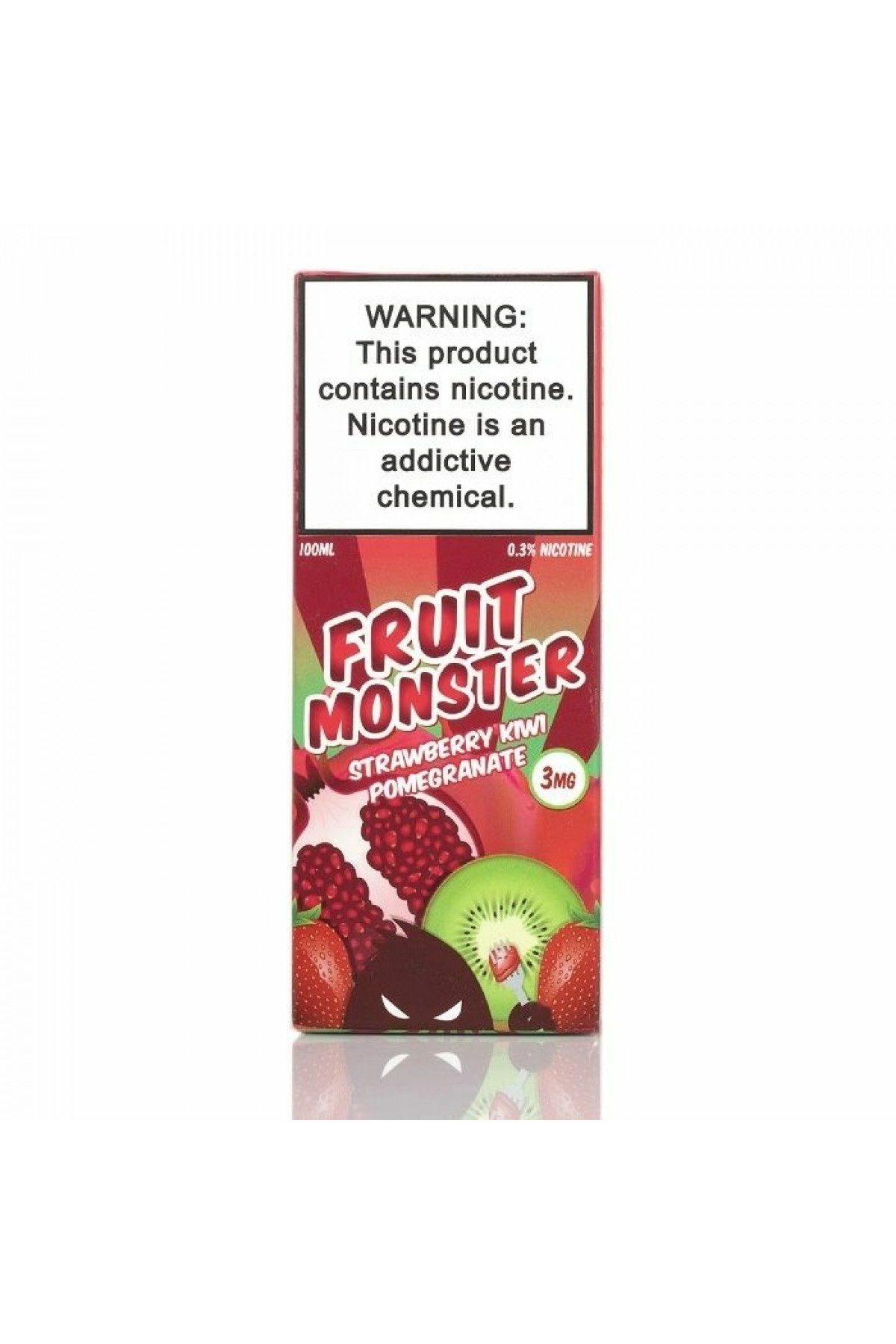 Jam Monster - Fruit Monster Strawberry Kiwi Pomegranate 100ML