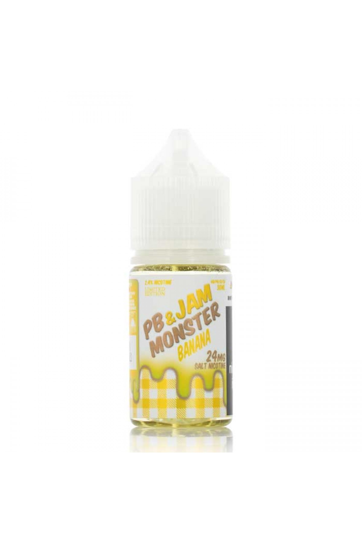 Jam Monster & PB - Banana Salt 30ML (Muzlu Fıstık Ezmesi)